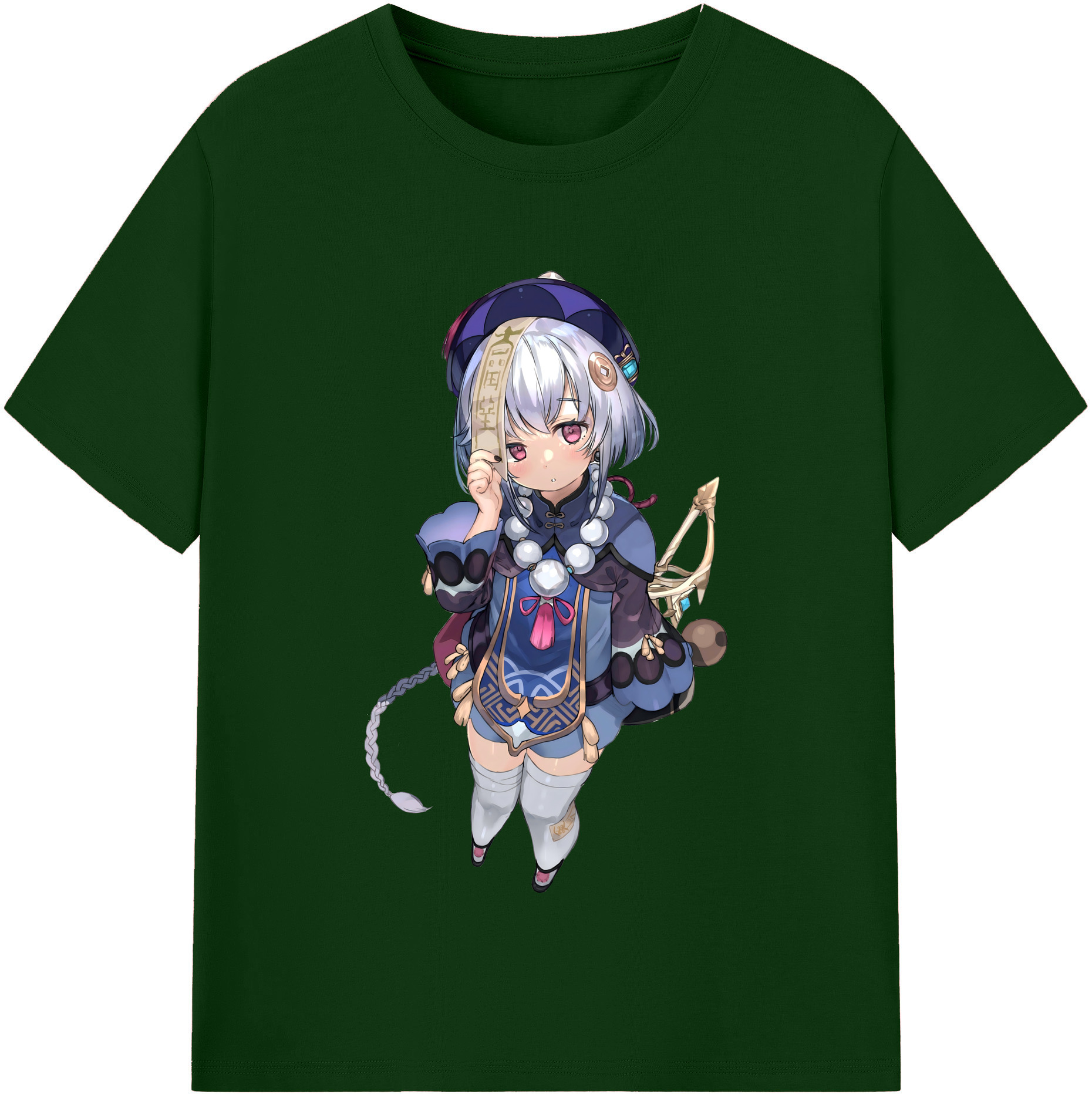 げんし神 七七 なな  genshin Nana 綿100％半袖Tシャツ（フロントプリント）